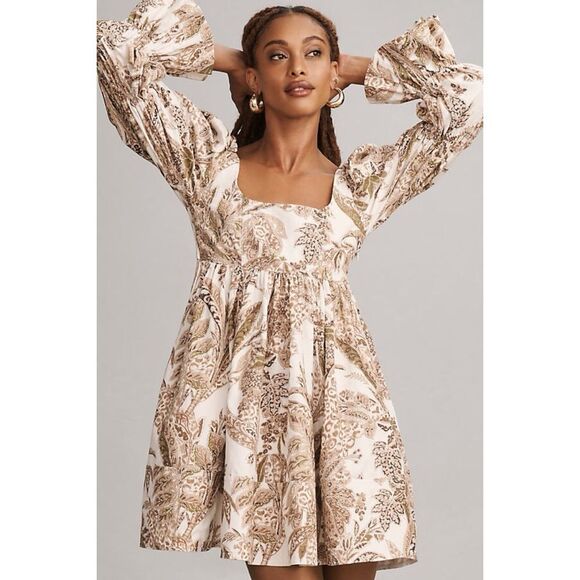 Anthropologie Pilcro Long sleeve Dress Costal Cowgirl - Picture 2 of 9